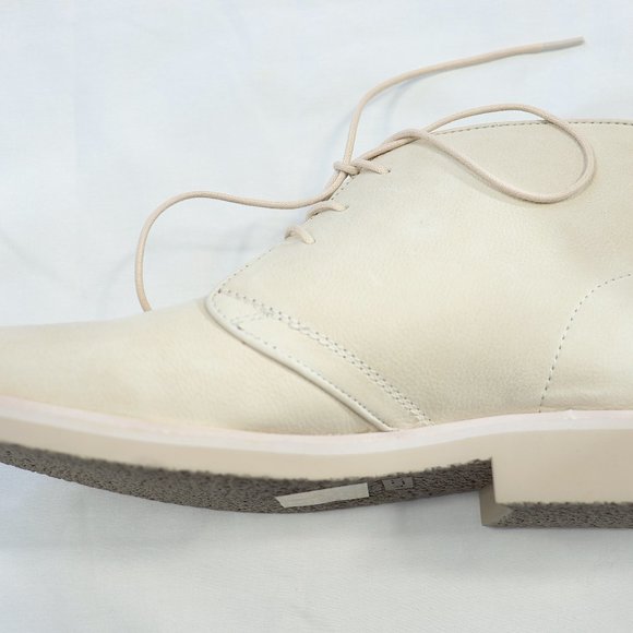 Aldo Messias Desert Boots Natural Off White Men's Sz.7.5 Women's Sz.9 New Ankle - Picture 4 of 6